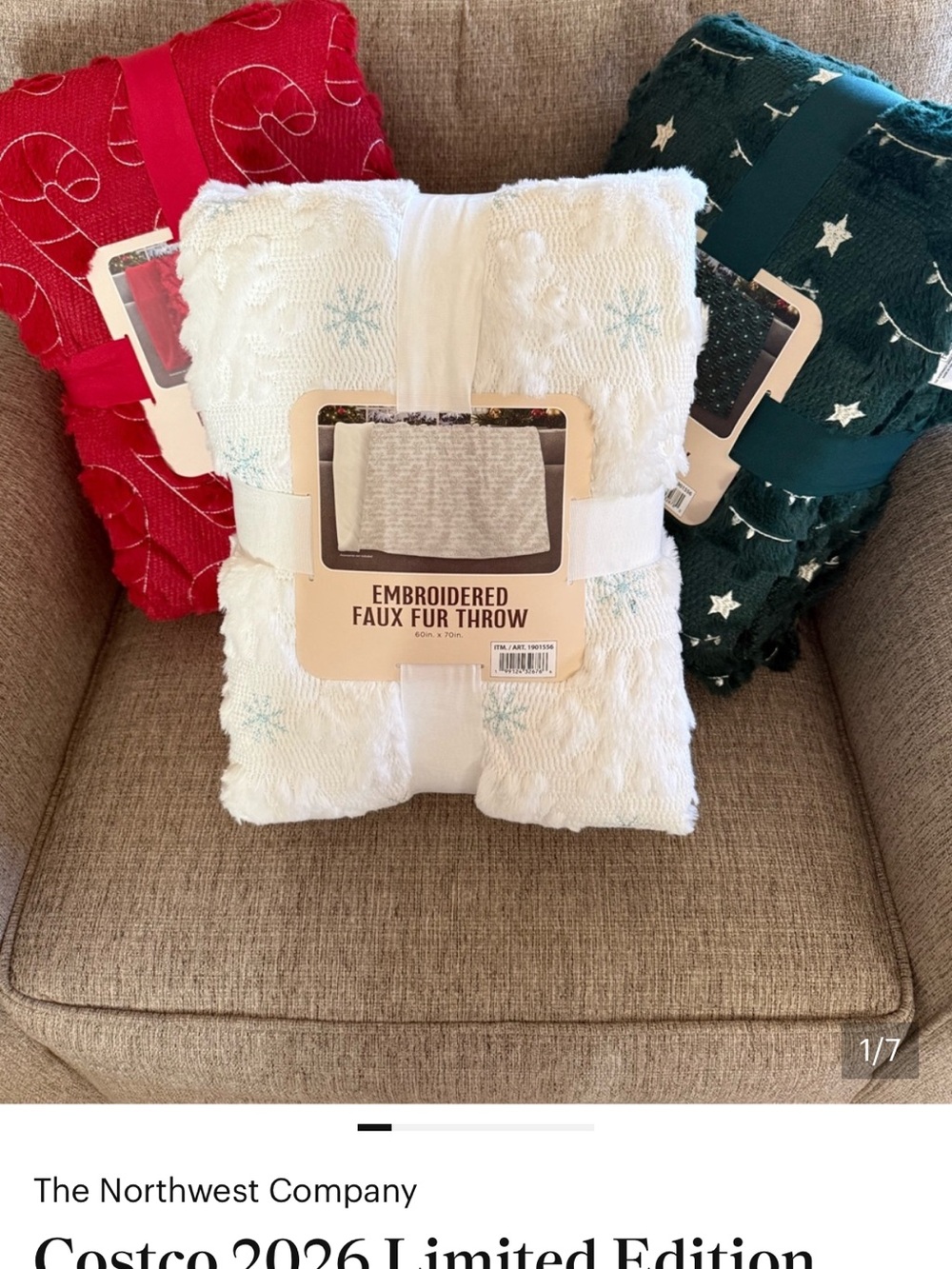 Costco 2026 Limited Edition Blanket Bundle